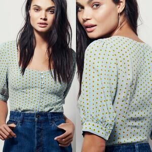 Free People Electric Soul Blouse Size XS